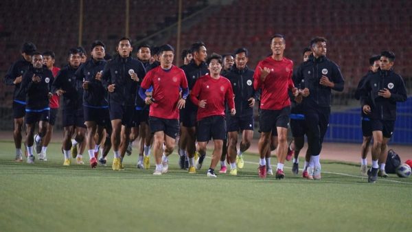 Latihan Perdana Tim Indonesia Fokus Pemulihan